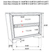 Miranda 4 Pc Bedroom Set - Casa Morelos / Coahuila Furniture (Oklahoma City, OK)