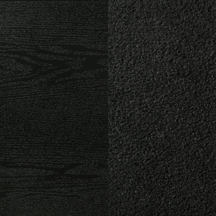 Miranda California King, E.King, Queen, Full, & Twin Bed Black & White - Casa Morelos / Coahuila Furniture (Oklahoma City, OK)