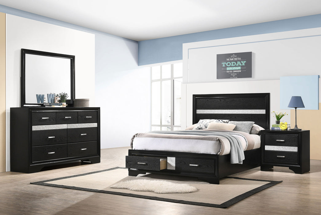Miranda Bedroom Sets Black - Casa Morelos / Coahuila Furniture (Oklahoma City, OK)