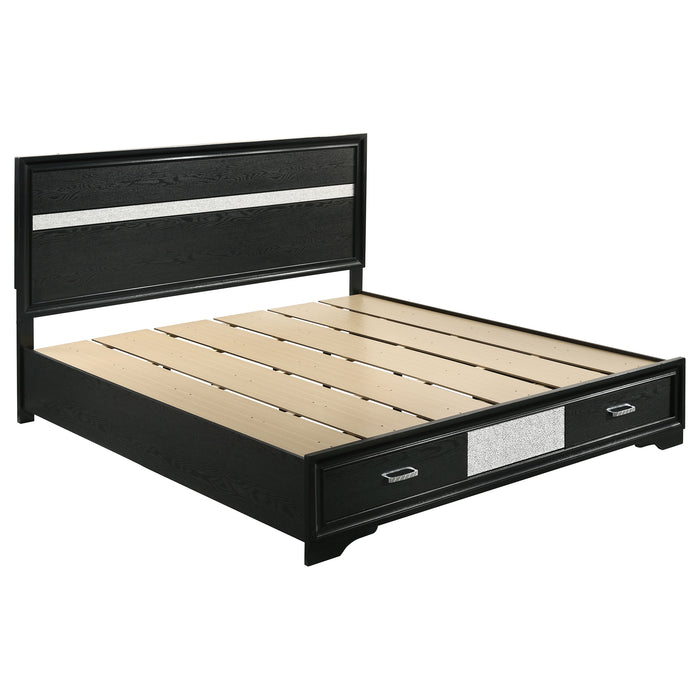 Miranda Bedroom Set with Storage - Casa Morelos / Coahuila Furniture (Oklahoma City, OK)