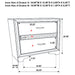 Miranda Bedroom Set with Storage - Casa Morelos / Coahuila Furniture (Oklahoma City, OK)