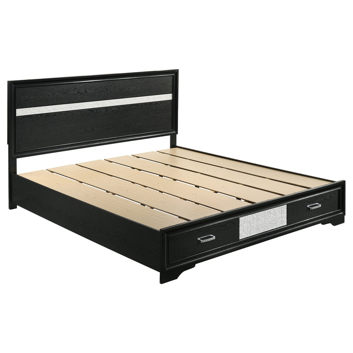 Miranda Bedroom Set with Storage - Casa Morelos / Coahuila Furniture (Oklahoma City, OK)