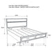 Miranda Bedroom Set with Storage - Casa Morelos / Coahuila Furniture (Oklahoma City, OK)