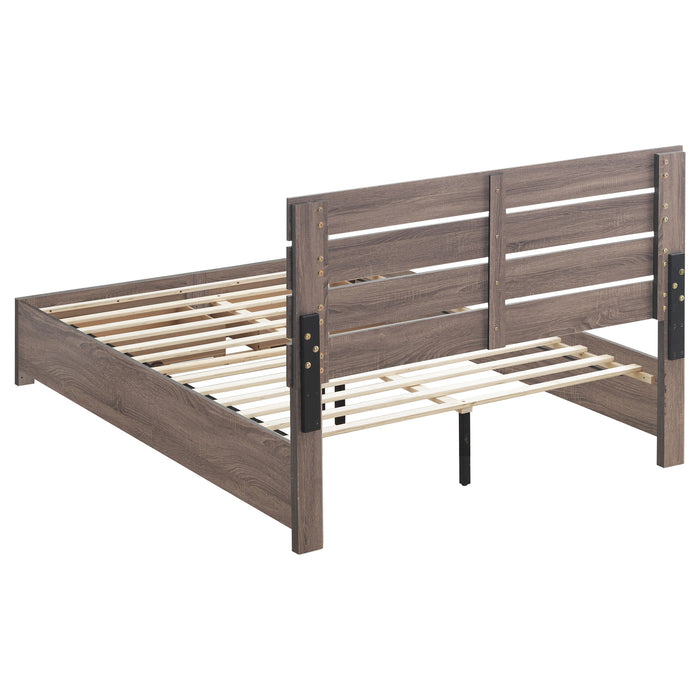 Brantford Wood Storage Panel Bed - Casa Morelos / Coahuila Furniture (Oklahoma City, OK)