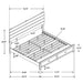 Brantford Wood Storage Panel Bed - Casa Morelos / Coahuila Furniture (Oklahoma City, OK)