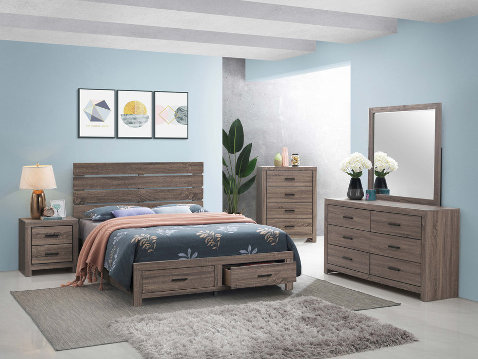 Brantford Wood Storage Panel Bed - Casa Morelos / Coahuila Furniture (Oklahoma City, OK)