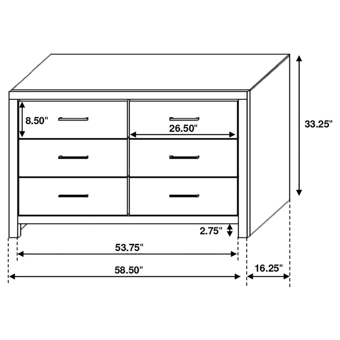 Brantford 5 Pc Bedroom Sets - Casa Morelos / Coahuila Furniture (Oklahoma City, OK)