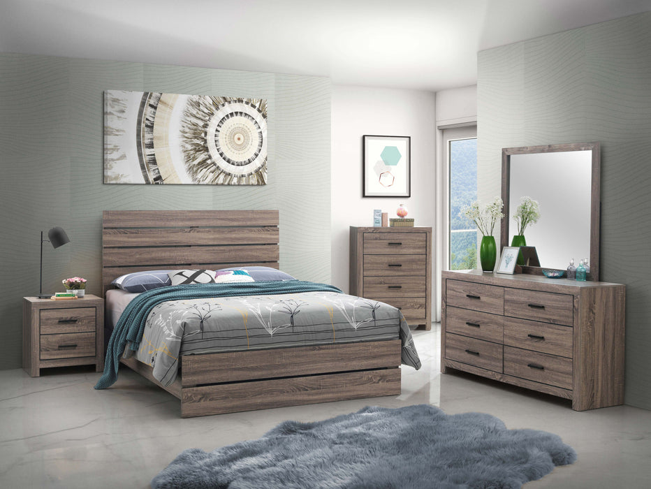 Brantford Wood Storage Panel Bed - Casa Morelos / Coahuila Furniture (Oklahoma City, OK)