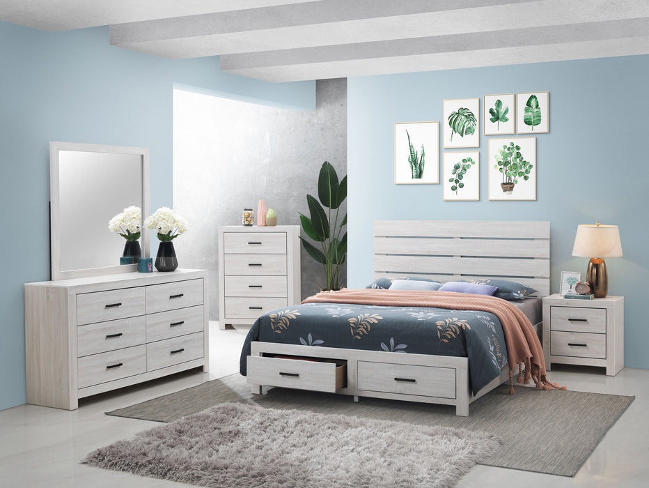 Brantford Wood Storage Panel Bed - Casa Morelos / Coahuila Furniture (Oklahoma City, OK)