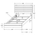Brantford Wood Storage Panel Bed - Casa Morelos / Coahuila Furniture (Oklahoma City, OK)