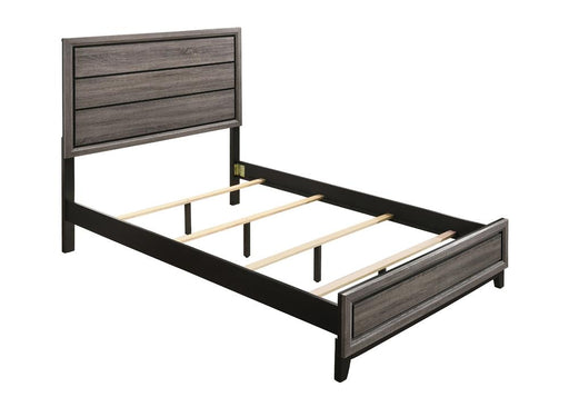 Watson Full & Twin Panel Bed Grey Oak - Casa Morelos / Coahuila Furniture (Oklahoma City, OK)