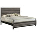 Watson Wood Panel Bed Grey Oak - Casa Morelos / Coahuila Furniture (Oklahoma City, OK)