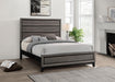 Watson Wood Panel Bed Grey Oak - Casa Morelos / Coahuila Furniture (Oklahoma City, OK)