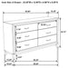 Watson Dresser - Casa Morelos / Coahuila Furniture (Oklahoma City, OK)