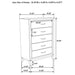 Watson Chest of Drawers - Casa Morelos / Coahuila Furniture (Oklahoma City, OK)