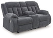 Observation Power Reclining Loveseat with Console - Casa Morelos / Coahuila Furniture (Oklahoma City, OK)