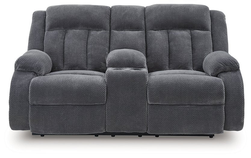 Observation Power Reclining Loveseat with Console - Casa Morelos / Coahuila Furniture (Oklahoma City, OK)