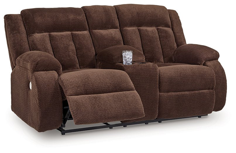 Observation Power Reclining Loveseat with Console - Casa Morelos / Coahuila Furniture (Oklahoma City, OK)