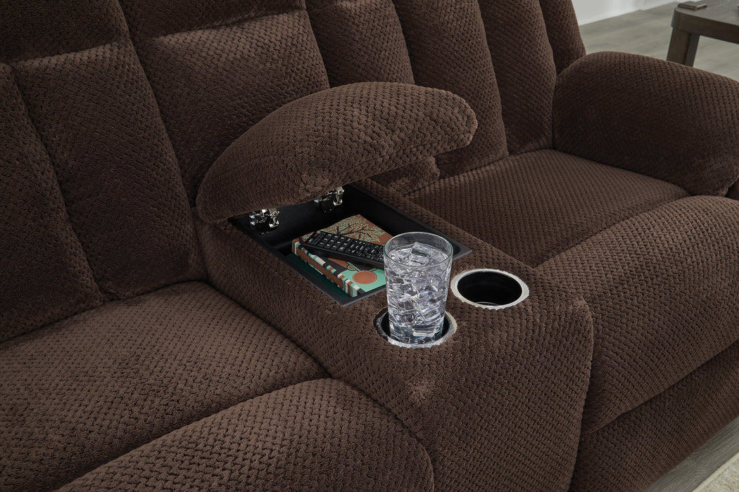 Observation Power Reclining Loveseat with Console - Casa Morelos / Coahuila Furniture (Oklahoma City, OK)