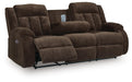 Observation Power Reclining Sofa with Drop Down Table - Casa Morelos / Coahuila Furniture (Oklahoma City, OK)