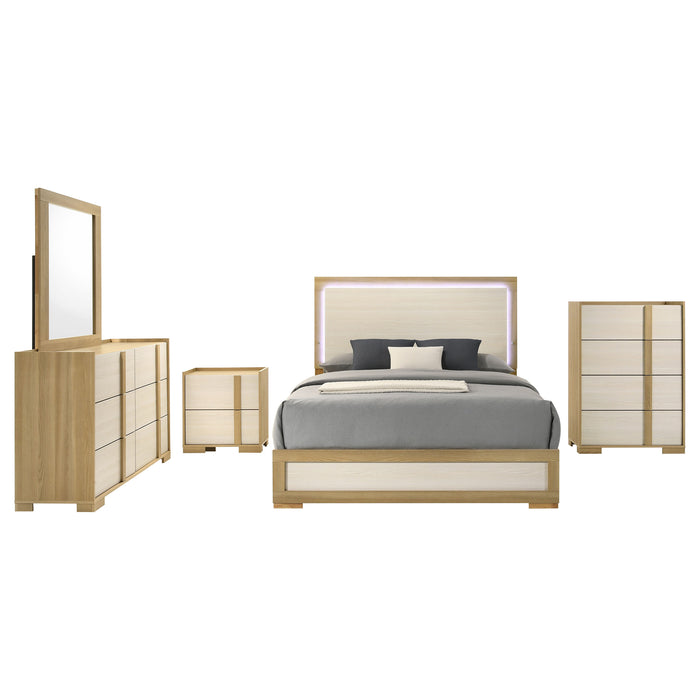 Hyland 4 & 5 Piece Bedroom Set E.King & Queen - Casa Morelos / Coahuila Furniture (Oklahoma City, OK)
