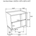 Hyland 4 & 5 Piece Bedroom Set E.King & Queen - Casa Morelos / Coahuila Furniture (Oklahoma City, OK)