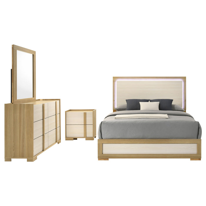 Hyland 4 & 5 Piece Bedroom Set E.King & Queen - Casa Morelos / Coahuila Furniture (Oklahoma City, OK)