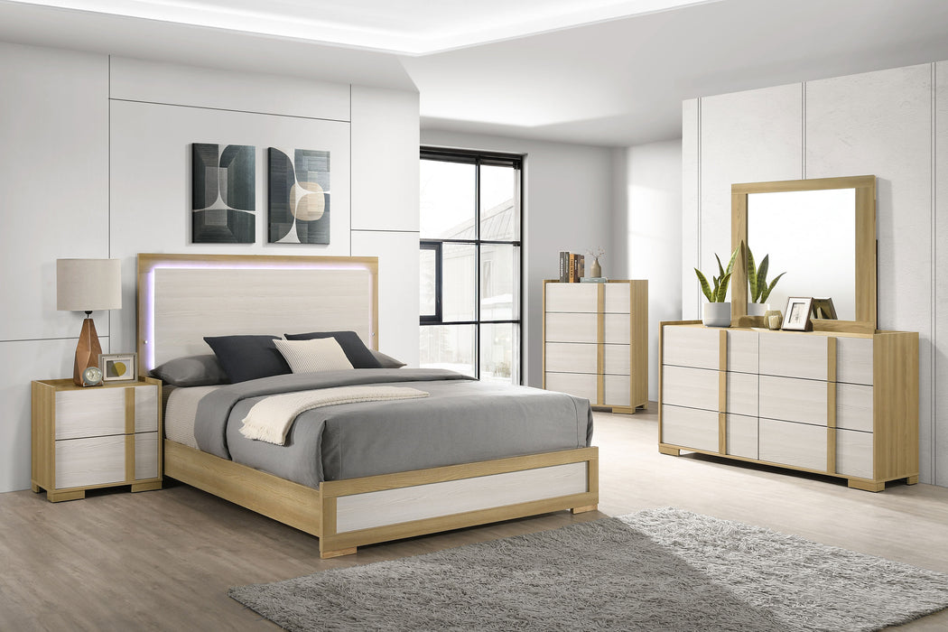Hyland 4 & 5 Piece Bedroom Set E.King & Queen - Casa Morelos / Coahuila Furniture (Oklahoma City, OK)