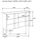 Hyland 4 & 5 Piece Bedroom Set E.King & Queen - Casa Morelos / Coahuila Furniture (Oklahoma City, OK)