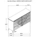 Cassia Dresser - Casa Morelos / Coahuila Furniture (Oklahoma City, OK)
