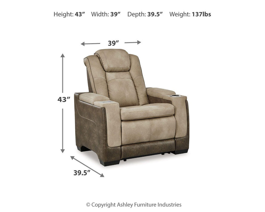 Next-Gen DuraPella Power Recliner - Casa Morelos / Coahuila Furniture (Oklahoma City, OK)
