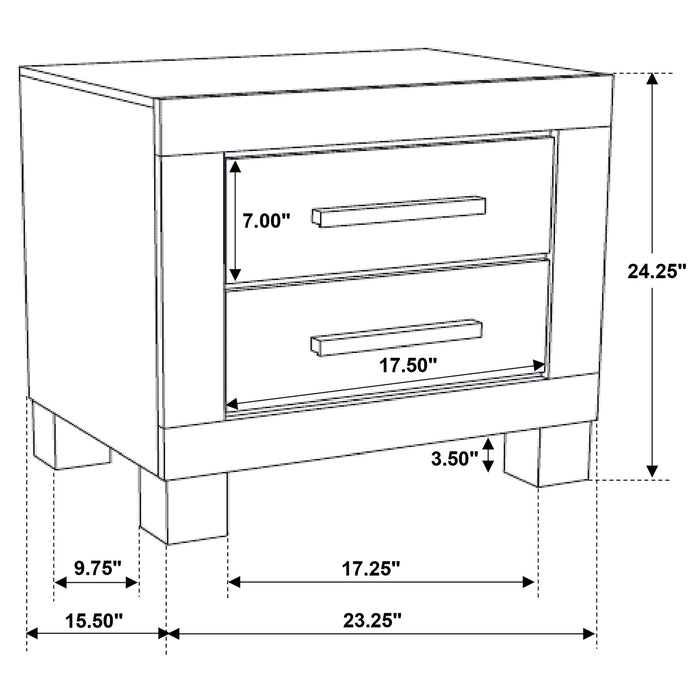 Woodmont 4 & 5 Piece E.King, Queen, & Cal;.King Bedroom Sets - Casa Morelos / Coahuila Furniture (Oklahoma City, OK)