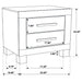 Woodmont 4 & 5 Piece E.King, Queen, & Cal;.King Bedroom Sets - Casa Morelos / Coahuila Furniture (Oklahoma City, OK)