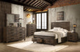 Woodmont 4 & 5 Piece E.King, Queen, & Cal;.King Bedroom Sets - Casa Morelos / Coahuila Furniture (Oklahoma City, OK)