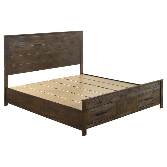 Woodmont 4 & 5 Piece E.King, Queen, & Cal;.King Bedroom Sets - Casa Morelos / Coahuila Furniture (Oklahoma City, OK)