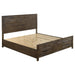 Woodmont Eastern King & Queen Storage Bed Rustic Golden Brown - Casa Morelos / Coahuila Furniture (Oklahoma City, OK)