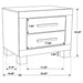 Woodmont 4 & 5 Piece E.King, Queen, & Cal;.King Bedroom Sets - Casa Morelos / Coahuila Furniture (Oklahoma City, OK)