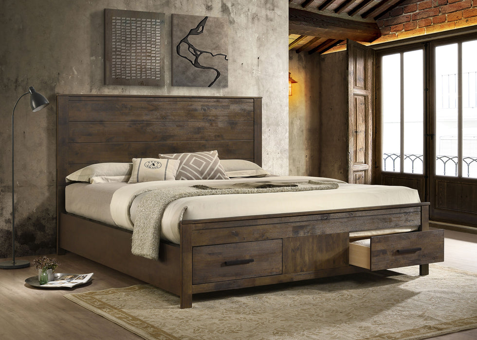 Woodmont Queen Beds - Casa Morelos / Coahuila Furniture (Oklahoma City, OK)