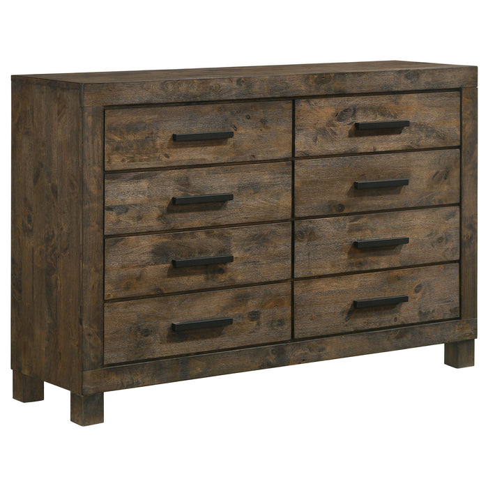 Woodmont 4 & 5 Piece E.King, Queen, & Cal;.King Bedroom Sets - Casa Morelos / Coahuila Furniture (Oklahoma City, OK)