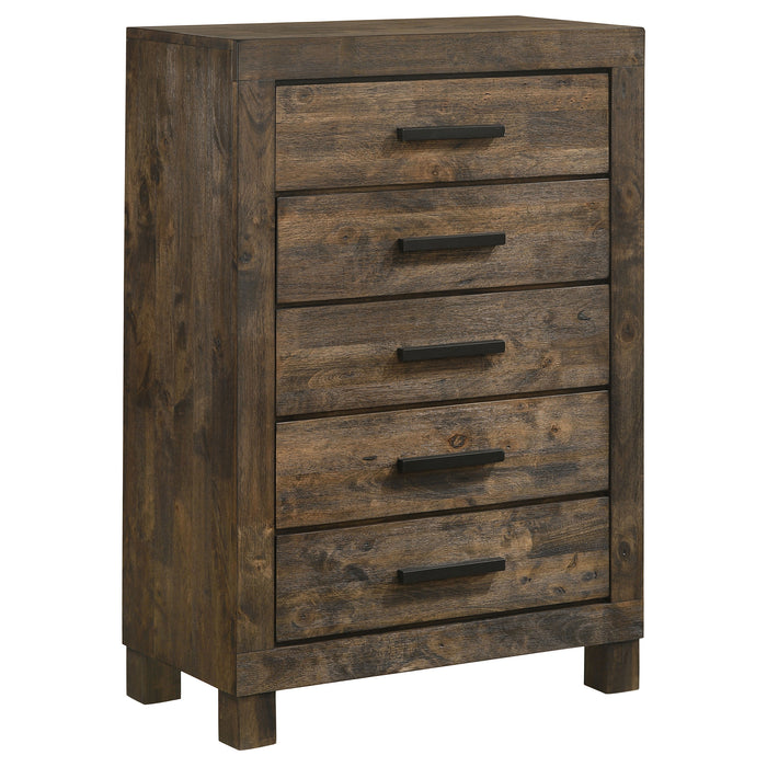 Woodmont 4 & 5 Piece E.King, Queen, & Cal;.King Bedroom Sets - Casa Morelos / Coahuila Furniture (Oklahoma City, OK)