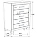 Woodmont 4 & 5 Piece E.King, Queen, & Cal;.King Bedroom Sets - Casa Morelos / Coahuila Furniture (Oklahoma City, OK)