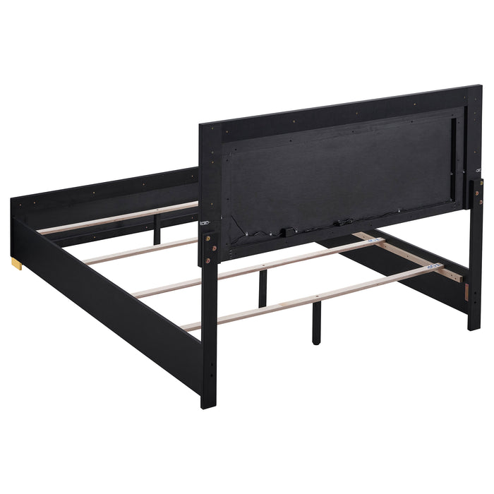 Marceline Beds White & Black Eastren King, Full, Twin, & Queen - Casa Morelos / Coahuila Furniture (Oklahoma City, OK)
