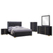 Marceline Bedroom Sets White & Black 4 & 5 Piece - Casa Morelos / Coahuila Furniture (Oklahoma City, OK)