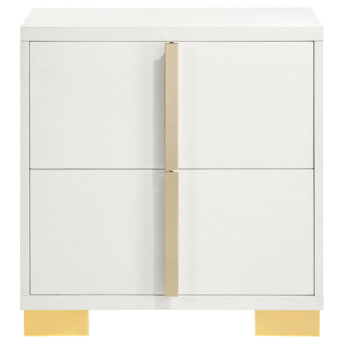 Marceline Bedroom Sets White & Black 4 & 5 Piece - Casa Morelos / Coahuila Furniture (Oklahoma City, OK)