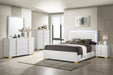 Marceline Bedroom Sets White & Black 4 & 5 Piece - Casa Morelos / Coahuila Furniture (Oklahoma City, OK)