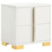 Marceline Bedroom Sets White & Black 4 & 5 Piece - Casa Morelos / Coahuila Furniture (Oklahoma City, OK)