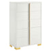 Marceline Bedroom Sets White & Black 4 & 5 Piece - Casa Morelos / Coahuila Furniture (Oklahoma City, OK)
