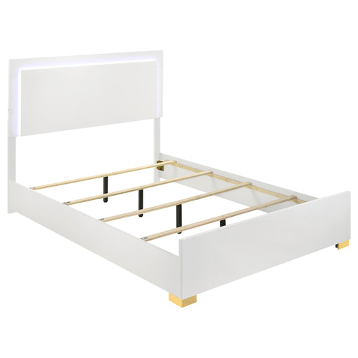 Marceline Beds White & Black Eastren King, Full, Twin, & Queen - Casa Morelos / Coahuila Furniture (Oklahoma City, OK)