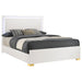 Marceline Beds White & Black Eastren King, Full, Twin, & Queen - Casa Morelos / Coahuila Furniture (Oklahoma City, OK)