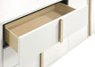 Marceline Bedroom Sets White & Black 4 & 5 Piece - Casa Morelos / Coahuila Furniture (Oklahoma City, OK)